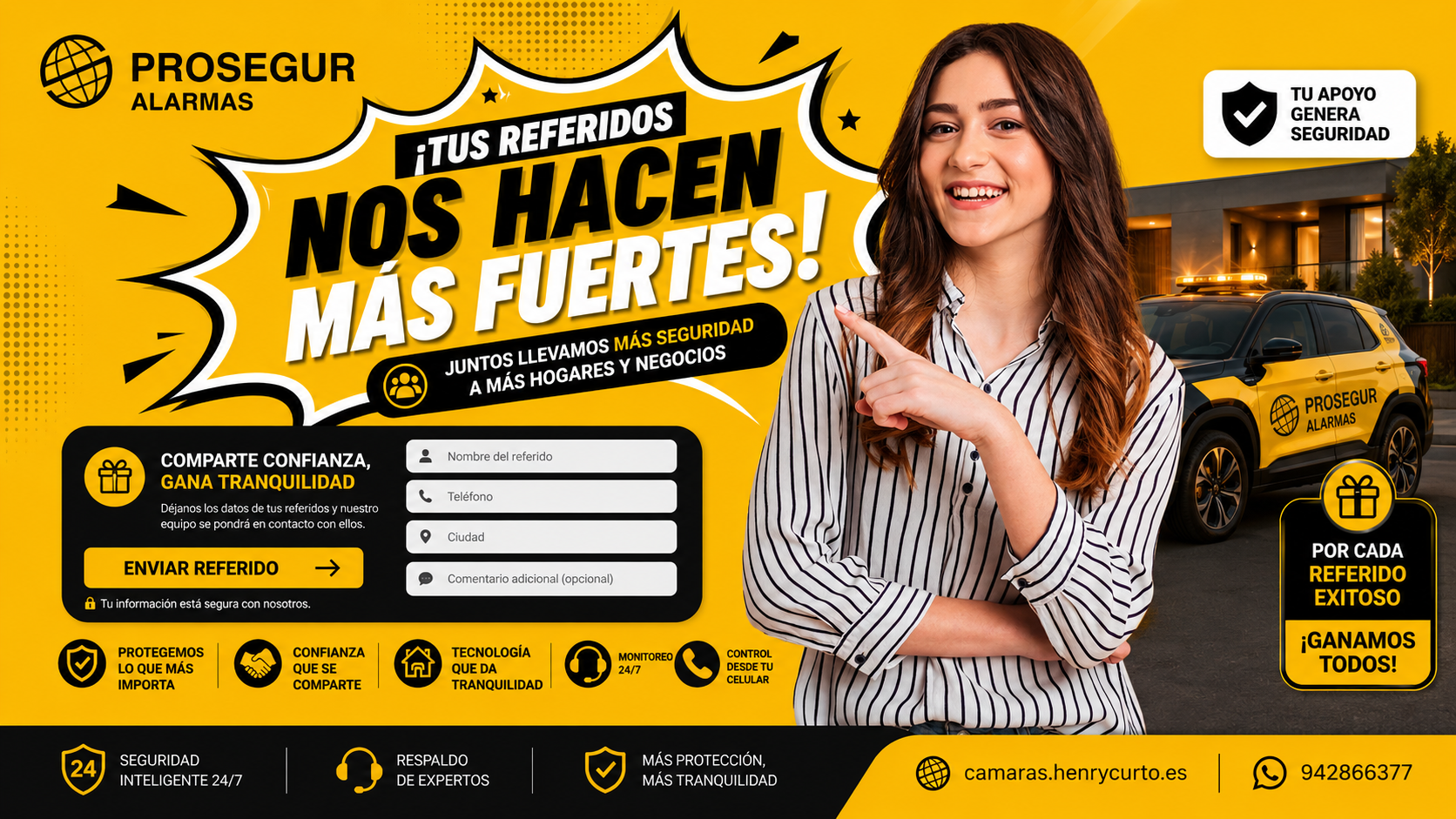 Programa de referidos Prosegur Alarmas